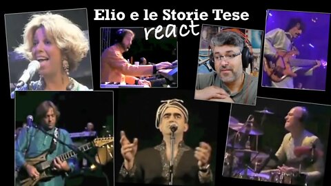 Canadian React to Italian prog rock | Elio e le Storie Tese | Plafone Live
