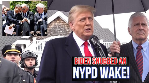 Biden Snubs Fallen NYPD Officer's Wake for Celebrity Fundraiser