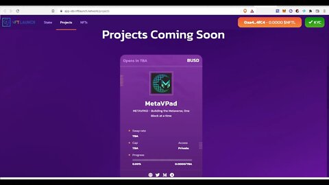 Prepare For Metavpad Launch On NFTLaunch. How To Participate In Nftlaunch IDO & earn ETH. How To KYC