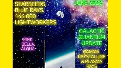 GALACTIC Update 6/1/23 * Collapsing TIMELINES * Gamma / Crystalline / Plasma Rays