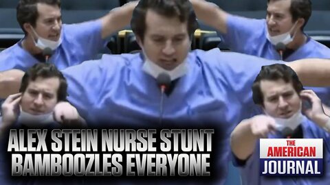 Alex Stein Bamboozles Left And Right With Dancing Nurse Stunt