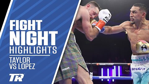 Teofimo Lopez Upsets Josh Taylor to Win Jr. Welterweight Title - FIGHT HIGHLIGHTS