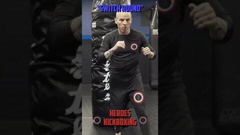 Heroes Training Center | Kickboxing & MMA "How To Throw A Switch Round" | Yorktown Heights #Shorts