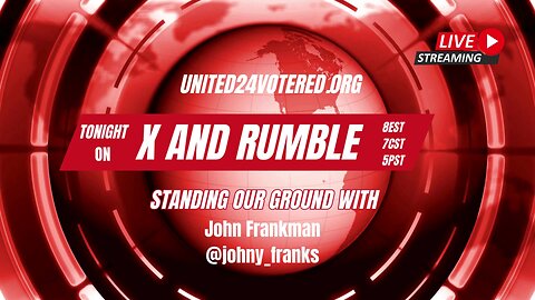 @United24VoteRed X Spaces Special Guest John Frankman