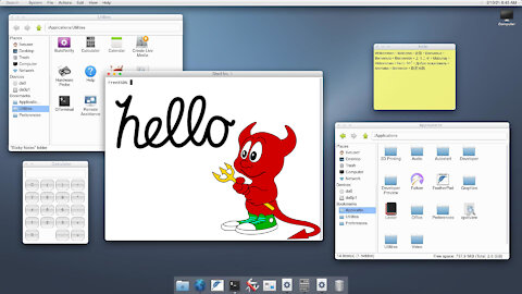 HelloSystem OS BSD - Simplicity, Elegance & Usability