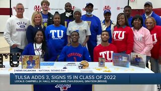 Tulsa Golden Hurricane signs three new players on National Signing Day