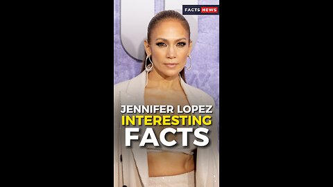 Jennifer Lopez interesting facts #factsnews #shorts