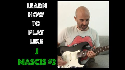 Play Guitar Like J Mascis #2 / Dinosaur Jr! - 5 Minute Mini Lesson - Intermediate Guitar Players