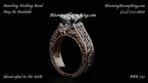 Diamonds On The Vine BBR 741 Gorgeous Diamond Engagement Ring