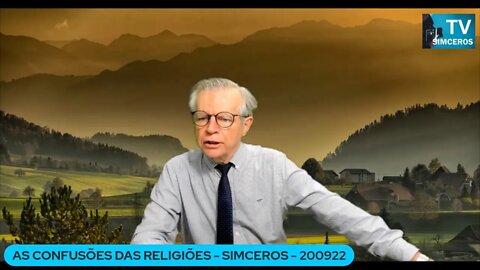 AS CONFUSÕES DAS RELIGIÕES - SIMCEROS - 200922