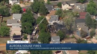 Multiple homes involved in fire in Aurora neighborhood