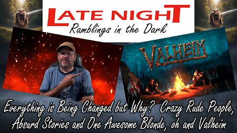 Late Night Ramblings in the Dark: There's not enough characters for the title today!