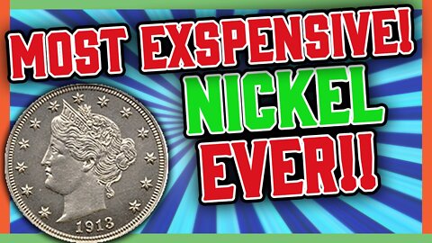 MOST VALUABLE NICKELS EVER - V NICKEL VALUE!!