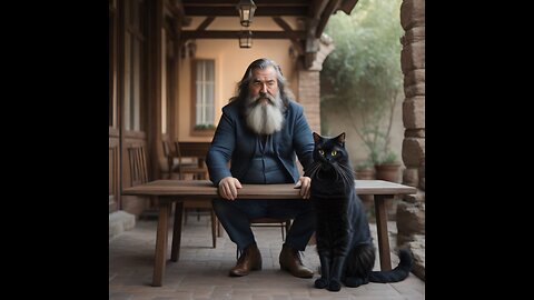 A Strange Man And His Cat, Chapter 3: The Old Man, His House, and His Roommate
