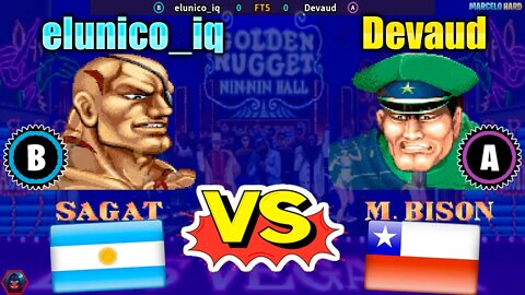 Street Fighter II': Champion Edition (elunico_iq Vs. Devaud) [Argentina Vs. Chile]