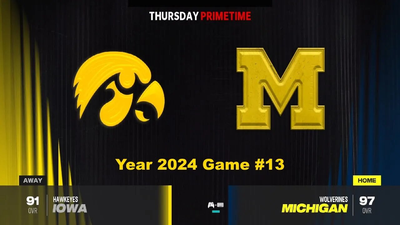 CFB 24 Iowa Vs Michigan Year 2024