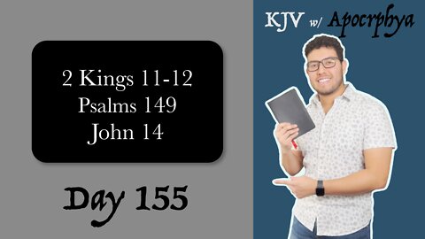 Day 155 - Bible in One Year KJV [2022]