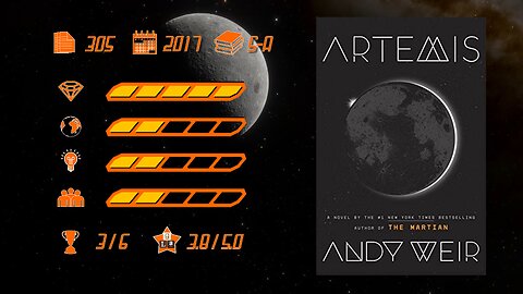 Artemis by Andy Weir - Book Review