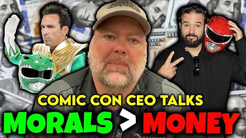 Comic Con CEO DESTROYS Jason David Frank Hater