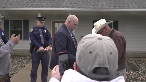 Michigan State Police search Adams Township Hall after election equipment goes missing Michigan State Police executed a search warrant Friday on Hillsdale County’s Adams Township Hall.