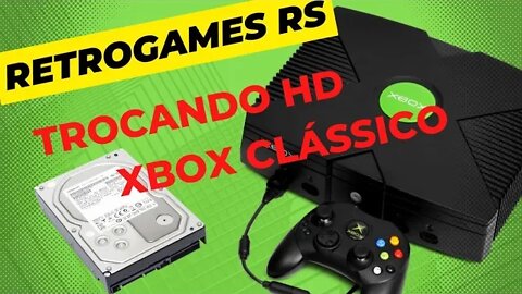 TROCA DE HD NO XBOX CLÁSSICO!