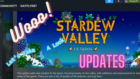 Stardew Valley finally got an update