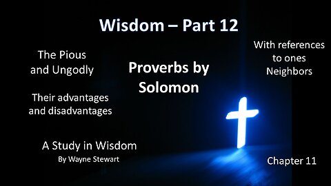 Wisdom - Part 12