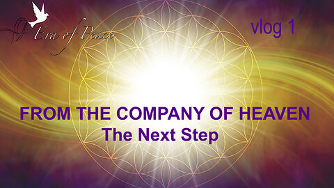 VLOG 1 - FROM THE COMPANY OF HEAVEN – The Next Step