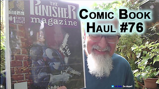 Comic Book Haul #76: Remo Williams/The Destroyer, Conan and Punisher, Marvel Comics [Happy ASMR]