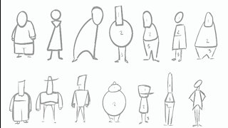 Simple Shape Character Design