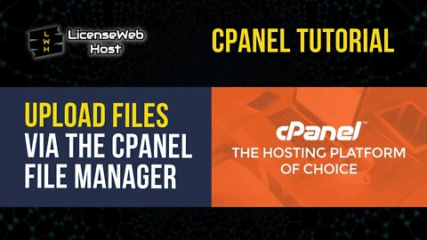 How to Upload Files via the cPanel File Manager