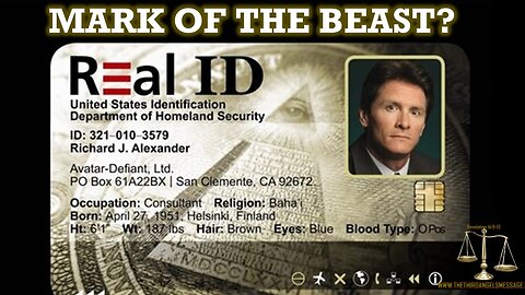 REAL ID and the Mark of the Beast
