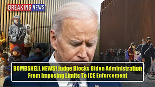 BOMBSHELL!BIDEN BLASTED AS JUDGE BLOCKS BIDEN ADMINISTRATION FROM IMPOSING LIMITS TO ICE ENFORCEMENT