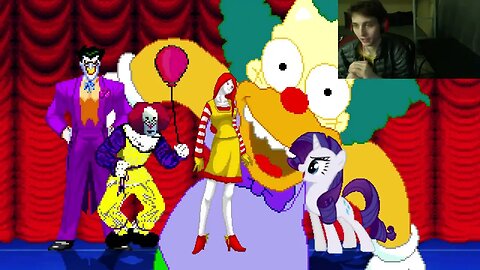 Clown Characters (The Joker, Pennywise, And Ronald McDonald) VS Rarity In An Epic Battle In MUGEN