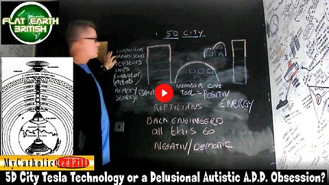 5D City Tesla Technology or a Delusional Autistic A.D.D. Obsession?