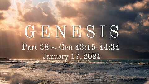 Genesis, Part 38