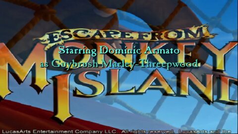 Escape From Monkey Island PS2 Intro HD PCSX2 - VGTW