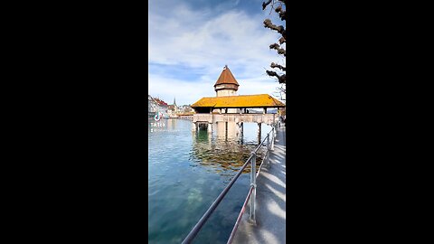 Chapel Bridge Lucern, Swiss