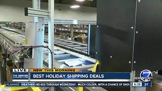 Getting the best holiday shipping deal