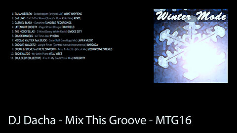 DJ Dacha - Winter Mode - MTG16