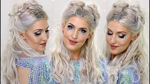 How To: Glitter Roots Hair Trend - Mermaid Festival Look