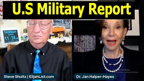 Dr. Jan Halper-Hayes: Big Shock! U.S Military Report!