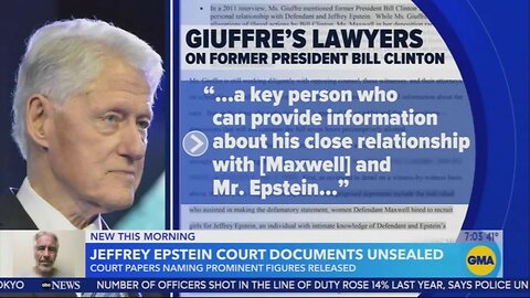 Split Decision: Networks Mention But Downplay Bill Clinton In Epstein Document Dumps