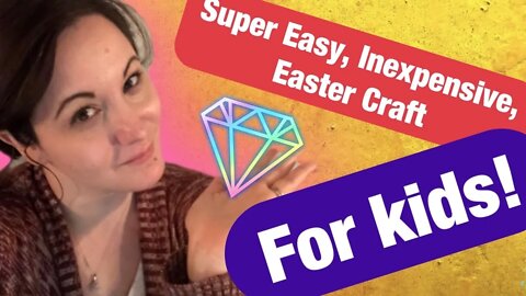 Super Simple Super Cheap Easer Craft for Kids / Easter Craft Ideas / Easter DIY for Kids
