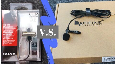 Fifine Mic V.S. Sony Mic! Comparison test and product review. How good is it??