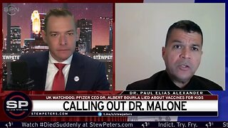 Former Trump HHS Director BLASTS Dr. Malone Pfizer CEO Dr Albert Bourla LIED About mRNA for Children