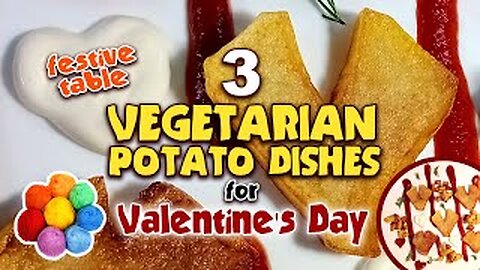 💖 3 Simple Dishes for Valentine's Day! Nice and fast! 💖 💖 💖