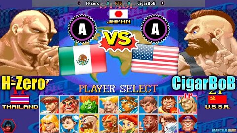 Super Street Fighter II X (H-Zero Vs. CigarBoB) [Mexico Vs. U.S.A.]