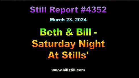 Beth & Bill - Saturday Night at Stills, 4352