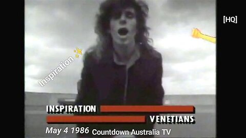 (1986) Inspiration ✨ by The Venitians - Countdown Australia Music TV